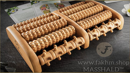 MASSHALD™ - جهاز تدليك القدم الخشبي